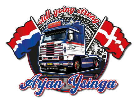 Sticker Arjan IJsinga