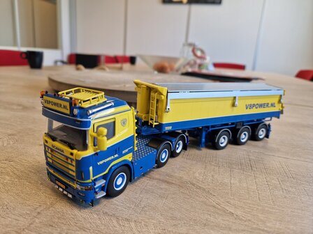 Scania 144 530 kipper V8power WSI
