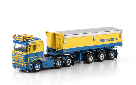 Scania 144 530 kipper V8power WSI