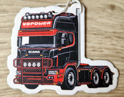 Geurhanger Scania 4 serie V8power