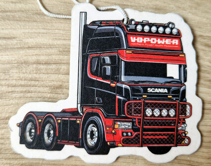 Geurhanger Scania 4 serie V8power