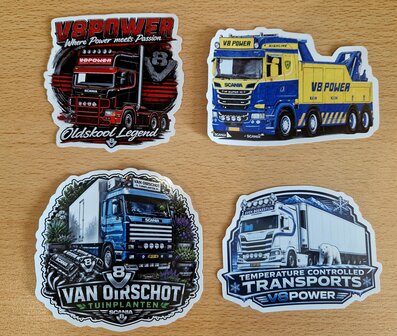 Stickerset V8power 3.0