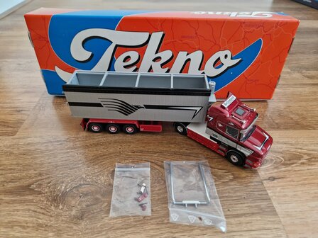 Dellemans Scania T500 met kipper