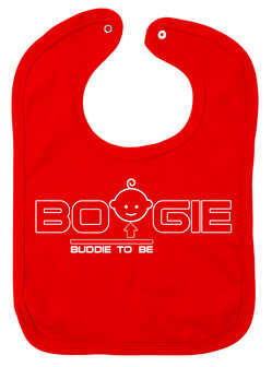 Slabbetje Boogie Buddie to be (Red)