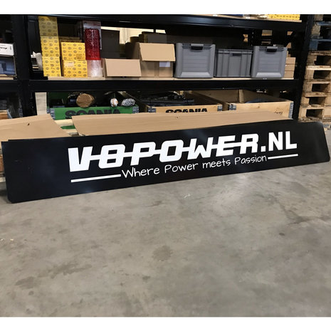 Mudflap V8power.nl - Where Power meets Passion