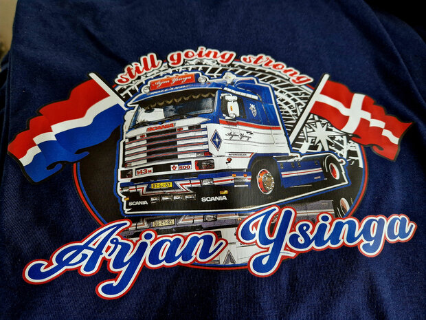 T-shirt Arjan IJsinga Scania 143