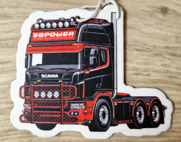 Geurhanger Scania 4 serie V8power