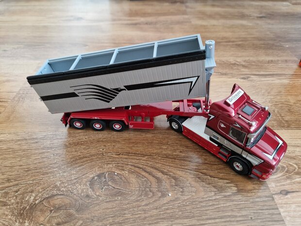 Dellemans Scania T500 met kipper