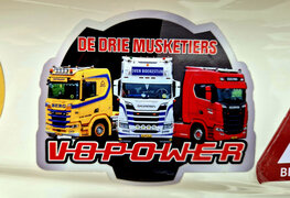 Sticker Drie Musketiers