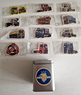 Geurhanger assorti (12 stuks) met bewaarblik