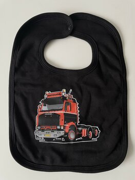 Slabbetje Scania 143 V8power (Zwart)